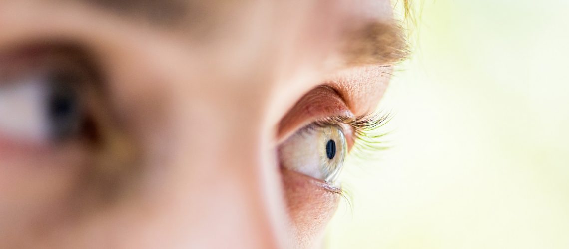 macro human eye